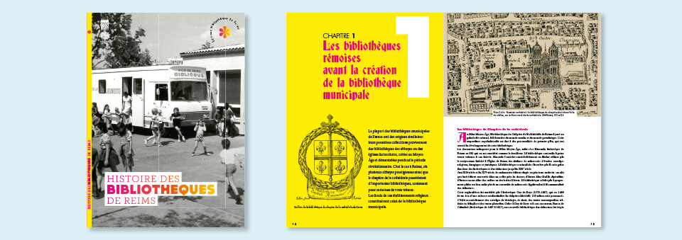 revue de la ville de Reims sur le thème Bibliothèques