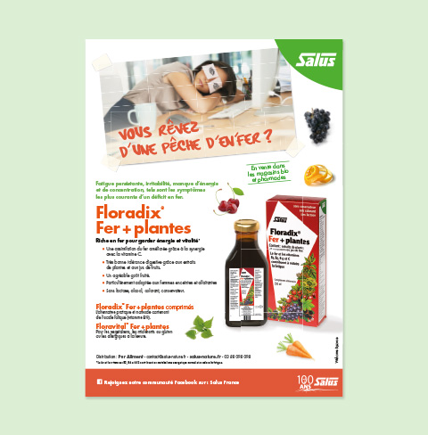 flyer produit floradix