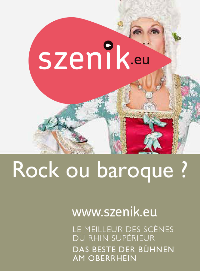 affiche szenik rock ou baroque