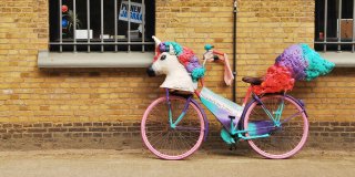 Vélo licorne