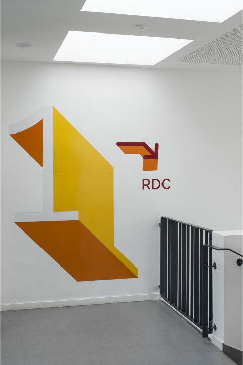 Signalétique étages